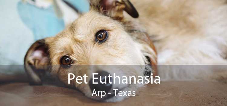 Pet Euthanasia Arp - Texas