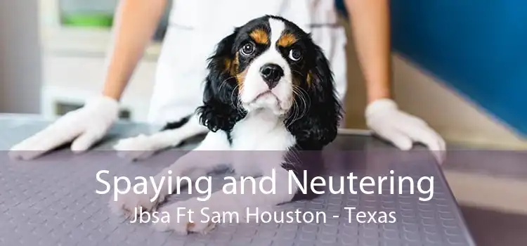 Spaying and Neutering Jbsa Ft Sam Houston - Texas